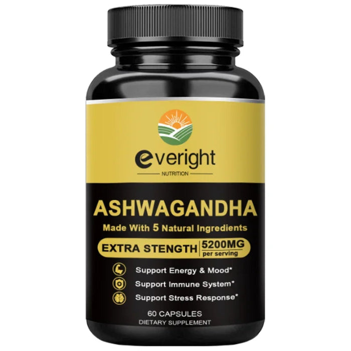 🌿EXTRACTO DE ASHWAGANDHA FÓRMULA PRÉMIUM 5 en 1