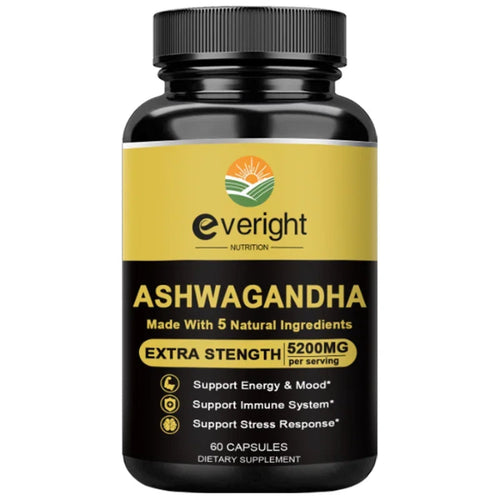 🌿EXTRACTO DE ASHWAGANDHA FÓRMULA PRÉMIUM 5 en 1